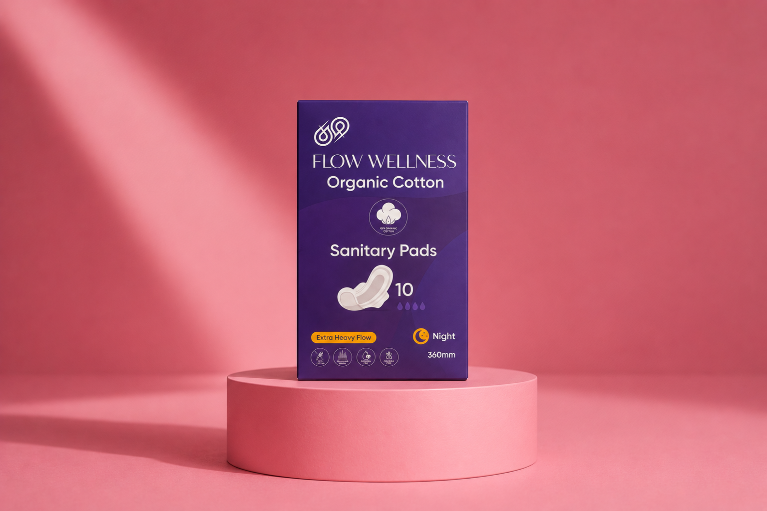 Flowwellness Night Pads  360mm